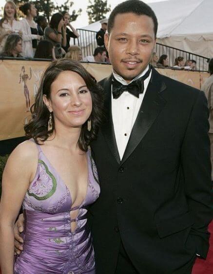 Lori Mccommas with her ex-husband Terence Howard.